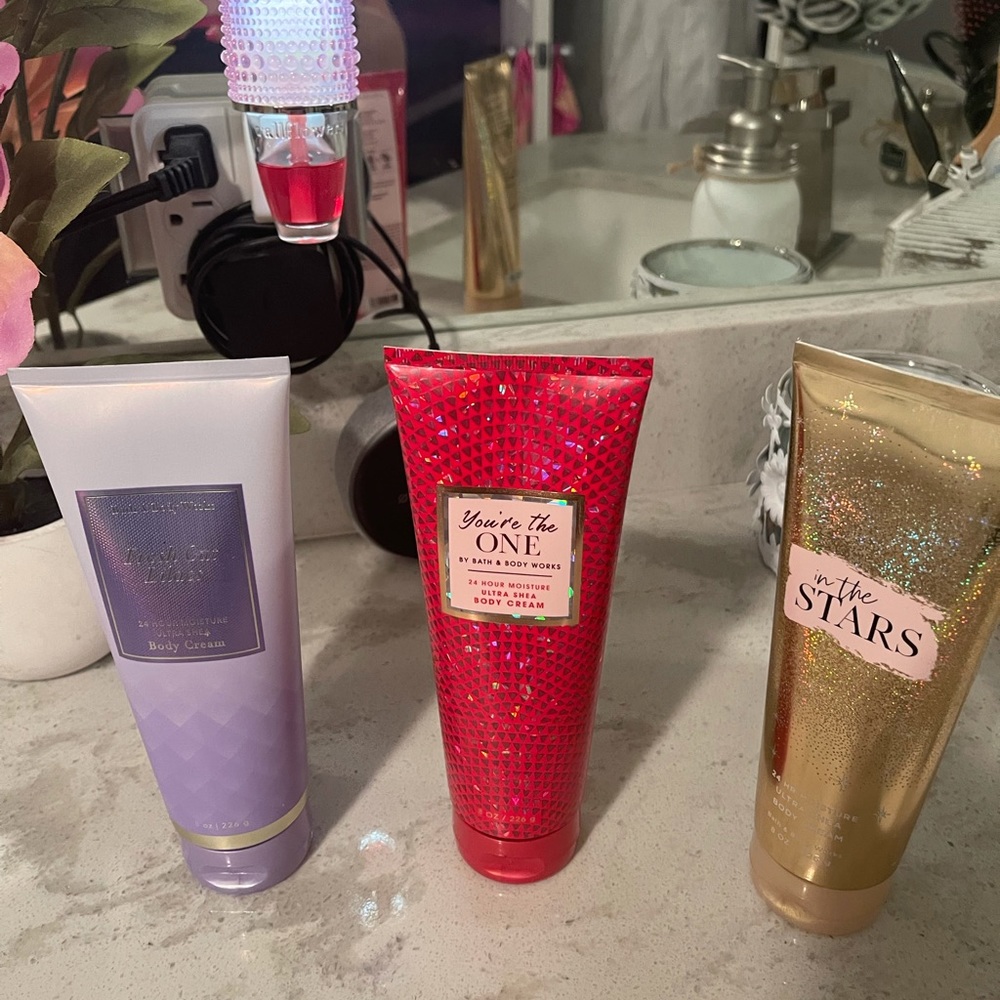 Bath and Body Works Lotion - Fresh Cut Lilacs, You’re the One, and In the Stars